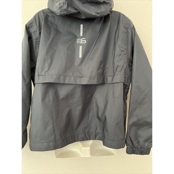 Arctix Kids Stream Rain Jacket Windbreaker HoodedWater Weatherproof Unisex Grey - Picture 3 of 16